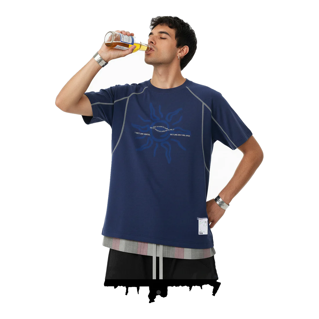 The Street Panelled T-Shirt