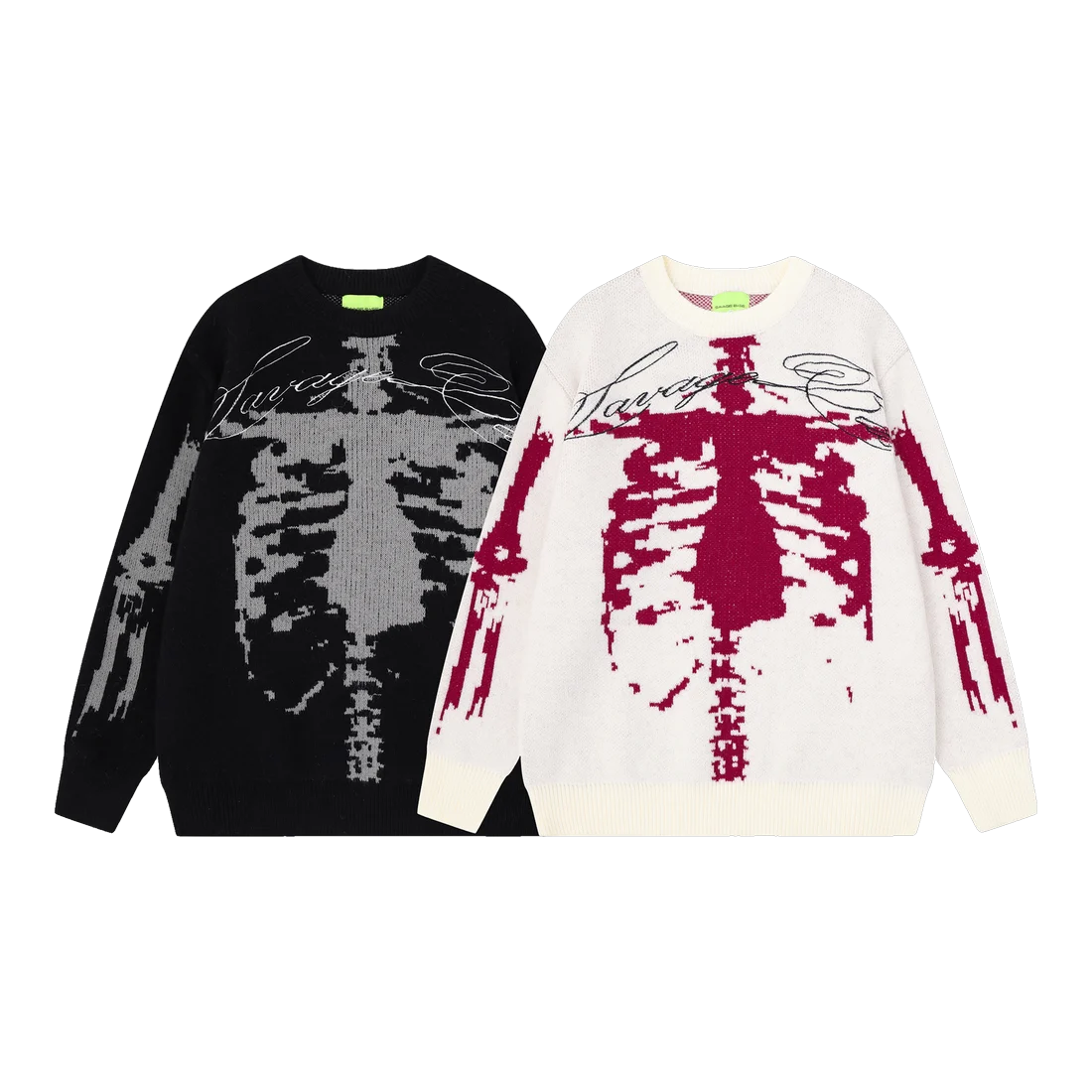 The Dark Jacquard Knit Jumper II