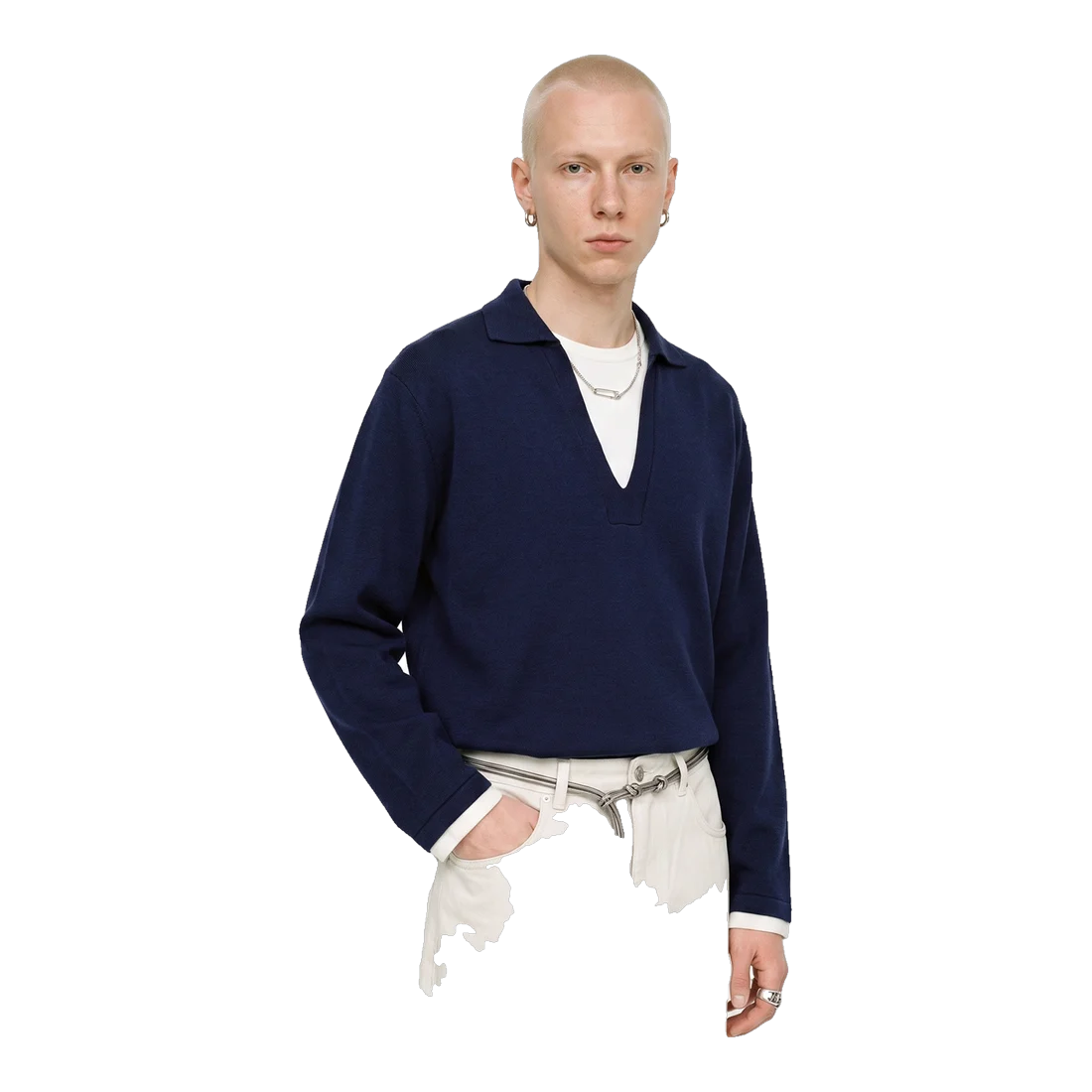 The Vintage Layered Knit Jumper
