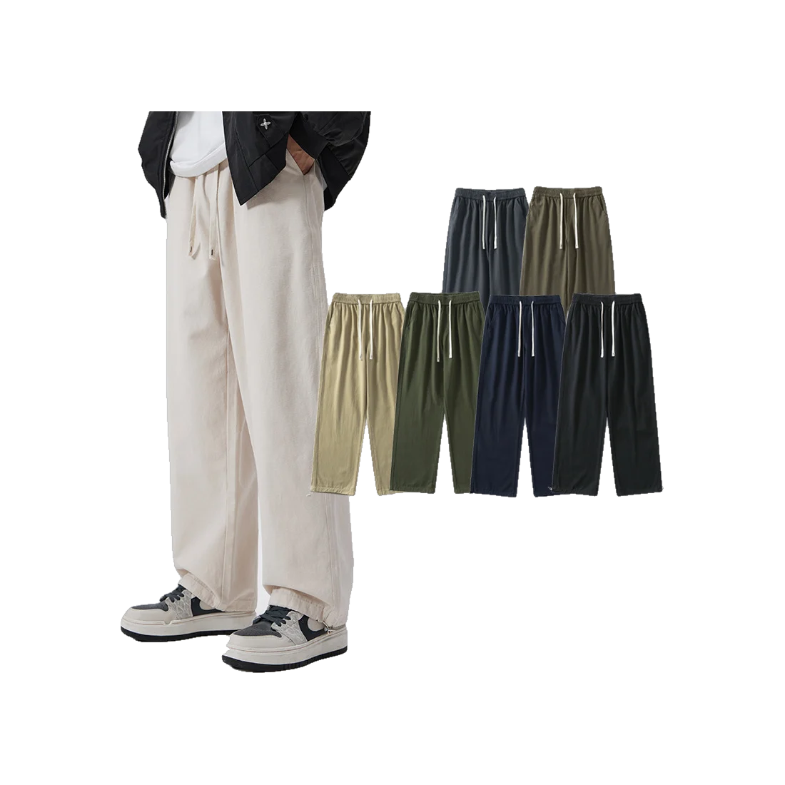 The Vintage Straight Leg Cargo Trousers