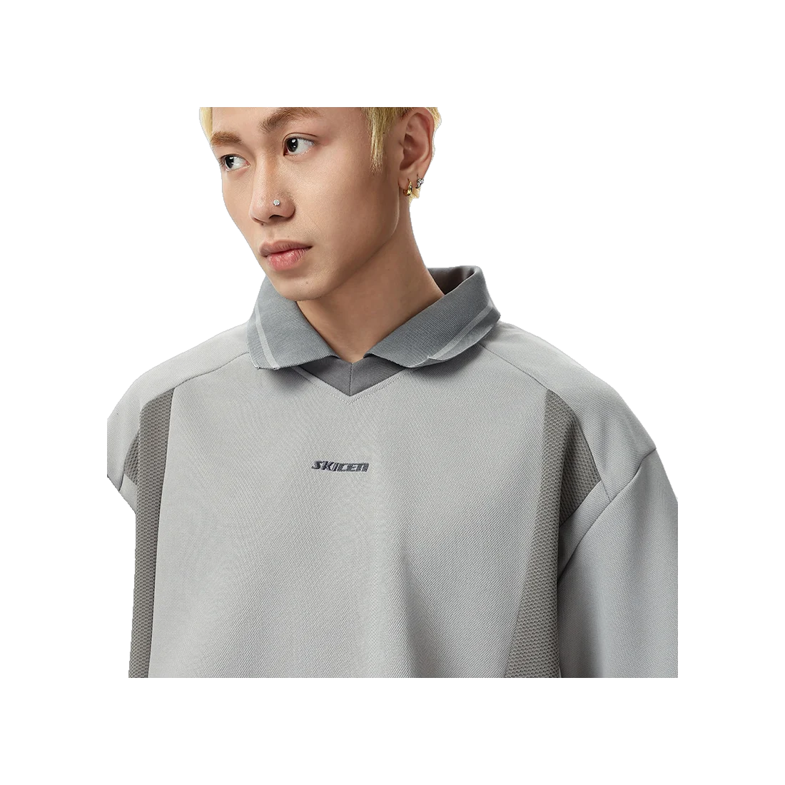 The Americana Panelled T-Shirt 11