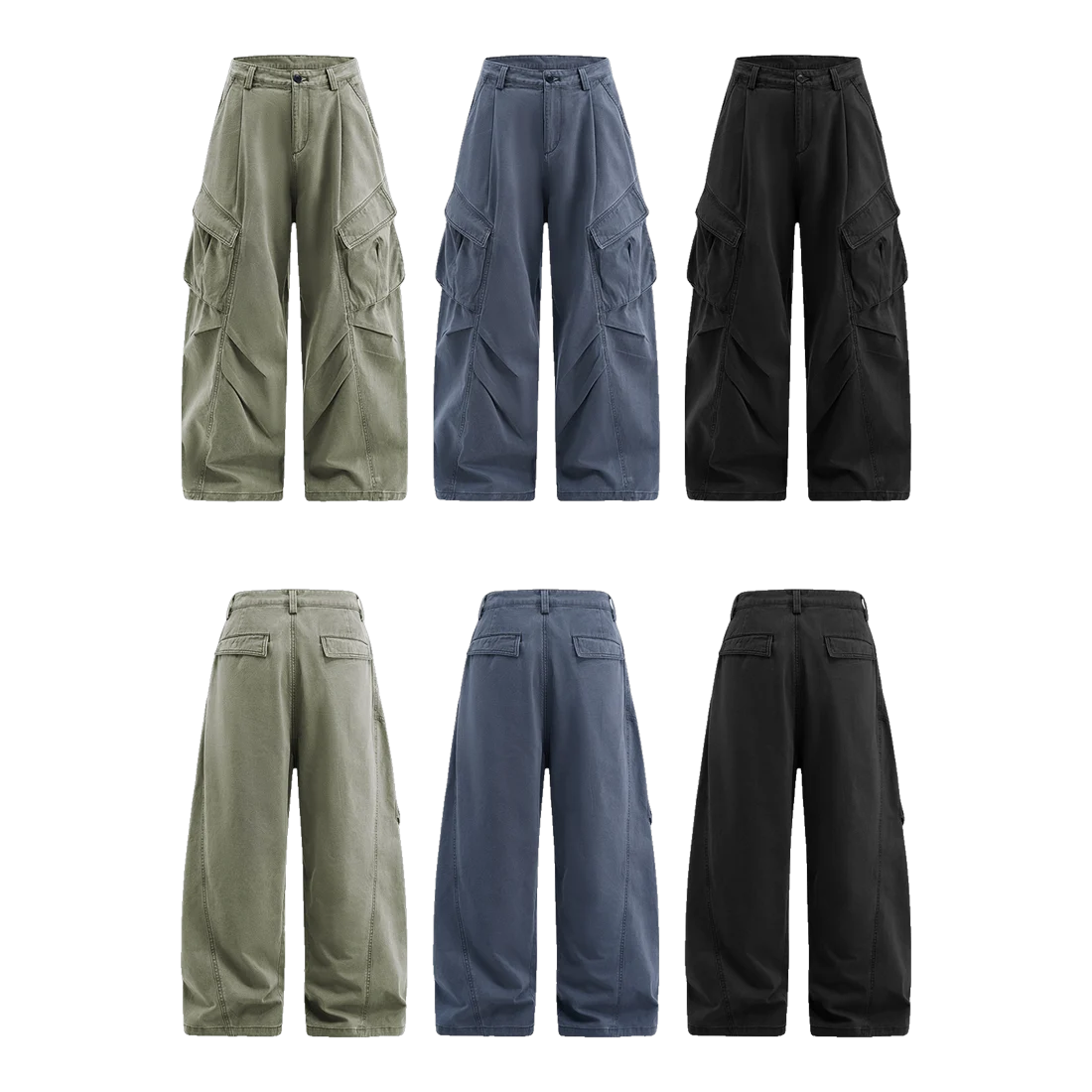 The Americana Wide Leg Wide Leg Trousers II