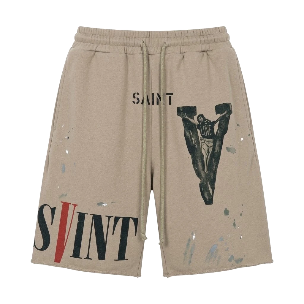 The Printed Cropped Trousers