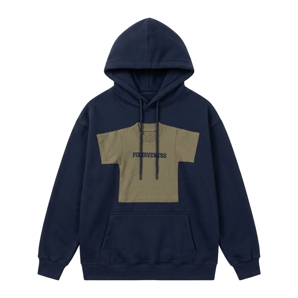 The Americana Panelled Hoodie